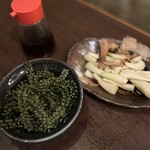 南風花 - 海ぶどうと島らっきょう