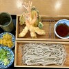揚げたて天ぷら 十割蕎麦 新次郎 - 料理写真:大えびスペシャル天ぷら盛り十割蕎麦セット（冷）（¥1,280）（税込）