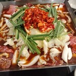 やなちゃん - てっちり鍋×2
      トッピング
      ハチノス
      ニラ
      トック