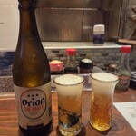 うりずん - 先ずは沖縄らしくオリオンビールで乾杯しよう。
