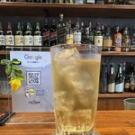 お酒の美術館 - ドリンク写真:上尾（ソーダ割）　500円