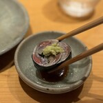 すしやのたい悟 - 大船渡のイワシの磯辺巻き