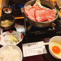 すき焼きと牛まぶし ももしき - 