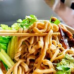 麺屋　たか - 極太の特製麺！キンキンに〆られてコシが凄い！