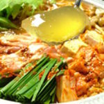 Umakara Shokudou En - お肌ツルツル♪大人気の旨みとコクが・・・コラーゲンチゲ鍋！！