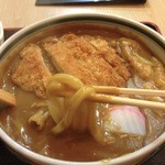 こだわり麺処 かとう - カレーうどんカツ乗せ