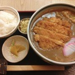 こだわり麺処 かとう - カレーうどんカツ乗せ