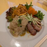 徳記 - 三種前菜盛り合わせ