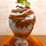 京かき氷 つみき - 『チョコミントクッキー』(1400円)!!( ^o^)ﾉ