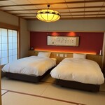 万助楼 - お部屋は和洋室です。