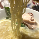 らぁめん鸞 - 中細ちぢれ