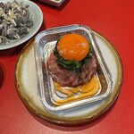 焼肉フジサン 刈谷工場店 - レア焼きユッケ