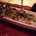 アジアンちゃんぷるぅ・ムード東洋 - マグロとアボガドのポキ