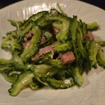 魚菜 きくやま - ゴーヤサラダ