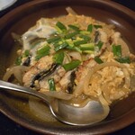 魚菜 きくやま - 鰻の玉子とじ(多分)