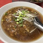 中華大新 鎌倉店 - 大新ラーメン　挽肉たっぷり