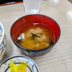 朝市食堂 二番館 - お味噌汁