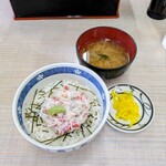 朝市食堂 二番館 - カニ丼 500円