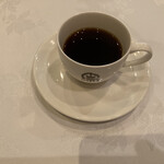 陶泉 御所坊 - サロンで頂いた食後のコーヒー