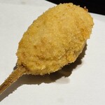 串揚げとおでん コムロテツヤ - チーズツクネ