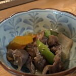 源吉 - 本日のお通し。