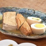 大八 - 焼き豆腐、ごぼてん、たまご