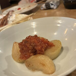 源吉 - ニンニクを別メニューで仕込んでもらいました♪♪♪