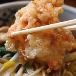 泰明庵 - サクサクの香ばしい桜えびのかき揚げ