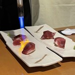 近江牛ステーキとがぶ飲みワイン ニクバルモダンミール - 