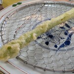 天麩羅割烹 味舌 - アスパラガス