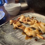 炭焼もくもく - イカ串