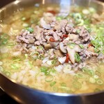 ルッカ - 〆の肉雑炊