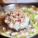 ルッカ - 〆の肉雑炊