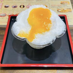 かんすけ - 期間限定ミルクマンゴーかき氷！！500円！！