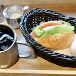 支留比亜珈琲店 - 料理写真:ハムロール＋ゆで卵