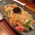 酔 - 焼きビーフンwithトマト