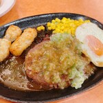 サイゼリヤ - ディボアラハンバーグ