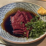 炭火焼 ゆうじ - ハツ刺し