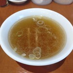 麺処 武壱 - 煮干し香る冷たい油そばのスープ