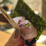 まとい 銀座 - 手巻きにしていただきます