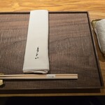 まとい 銀座 - テーブルセッティング