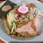 煮干し香る冷たい油そば(1100円)限定