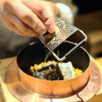 まとい 銀座 - 仕上げにトリュフ