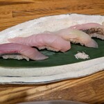 えぼし - 地魚寿司４カン