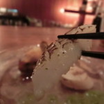 シャンパン&醤油バー フルートフルート - ■アオリイカどうぞ～～～