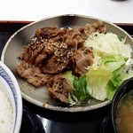 吉野家 - 牛カルビ定食650円