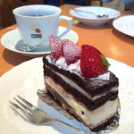 KYOWA'S COFFEE - 祇園ショコラとコーヒーのケーキセット