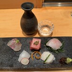 尾崎幸隆 - 刺身盛り合わせ