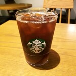 スターバックス コーヒー - アイス コーヒー（カスタマイズ：シトラス果肉追加 ＋ はちみつ追加#5）