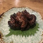 314345650 - 肝焼き（うなぎ一匹に一つしかない肝を盛り合わせた一品。うなぎの肝でしか味わえない絶品。）